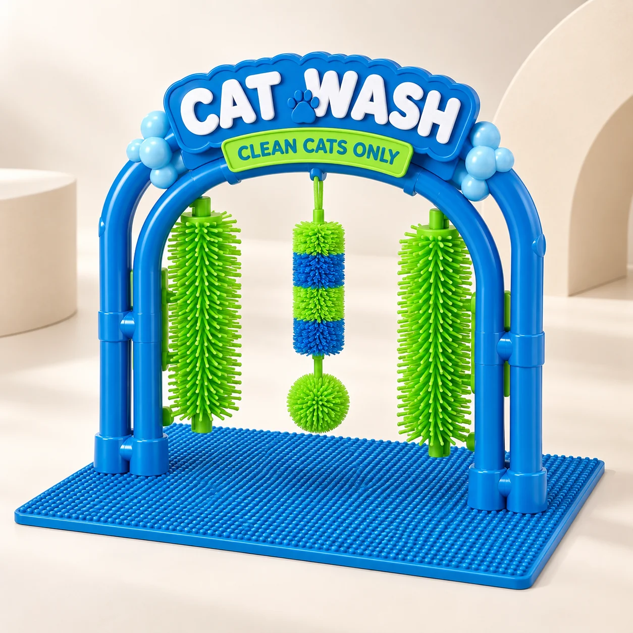 Tervilo Cat Wash Self-Grooming Arch